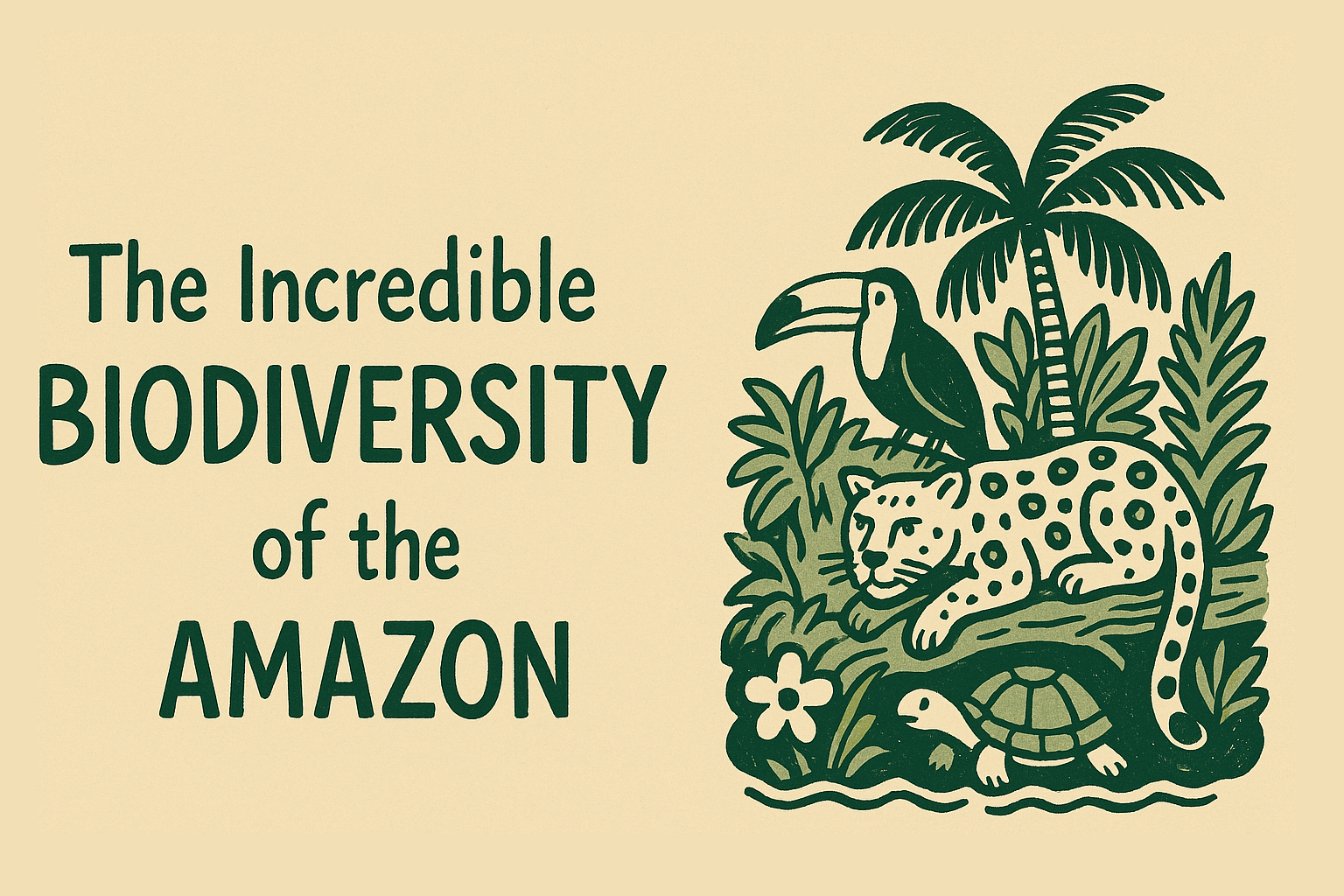 アマゾンの驚異的な生物多様性