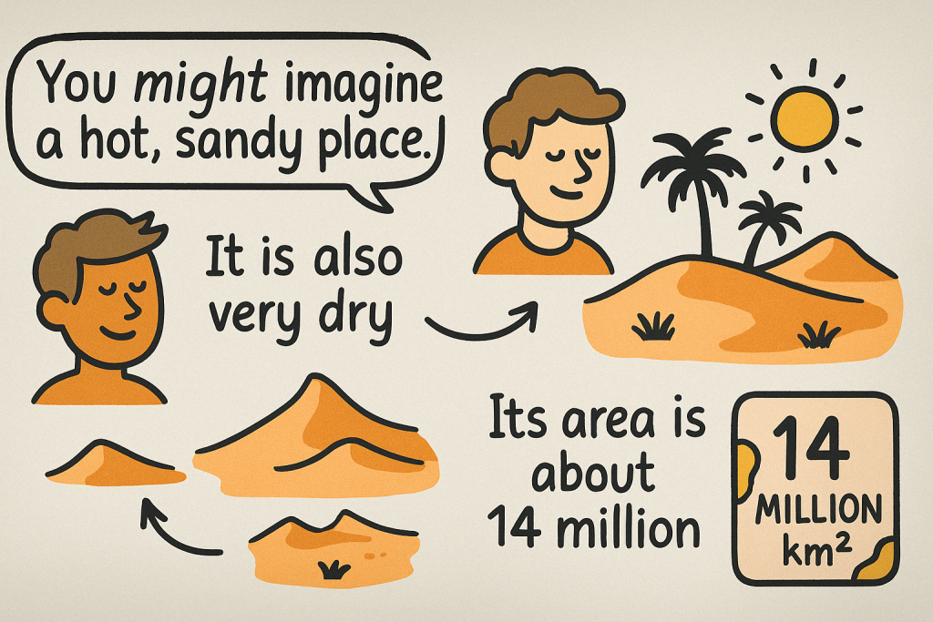 イメージでわかる英文法表現:南極は世界最大の砂漠!?(Antarctica is the world's largest desert!?)