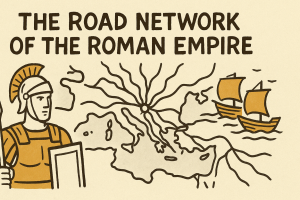 ローマ帝国の道路網
