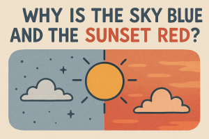 なぜ空は青くて夕焼けは赤いの?
