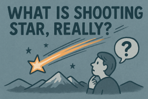 流れ星って本当は何?